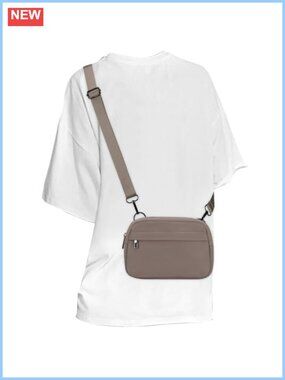 Nylon Crossbody Belt Bag Fanny Pack Adjustable Strap Water Resistant Purse
